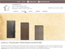 Tablet Screenshot of maxistore.lv