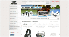 Desktop Screenshot of maxistore.cz