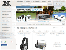 Tablet Screenshot of maxistore.cz